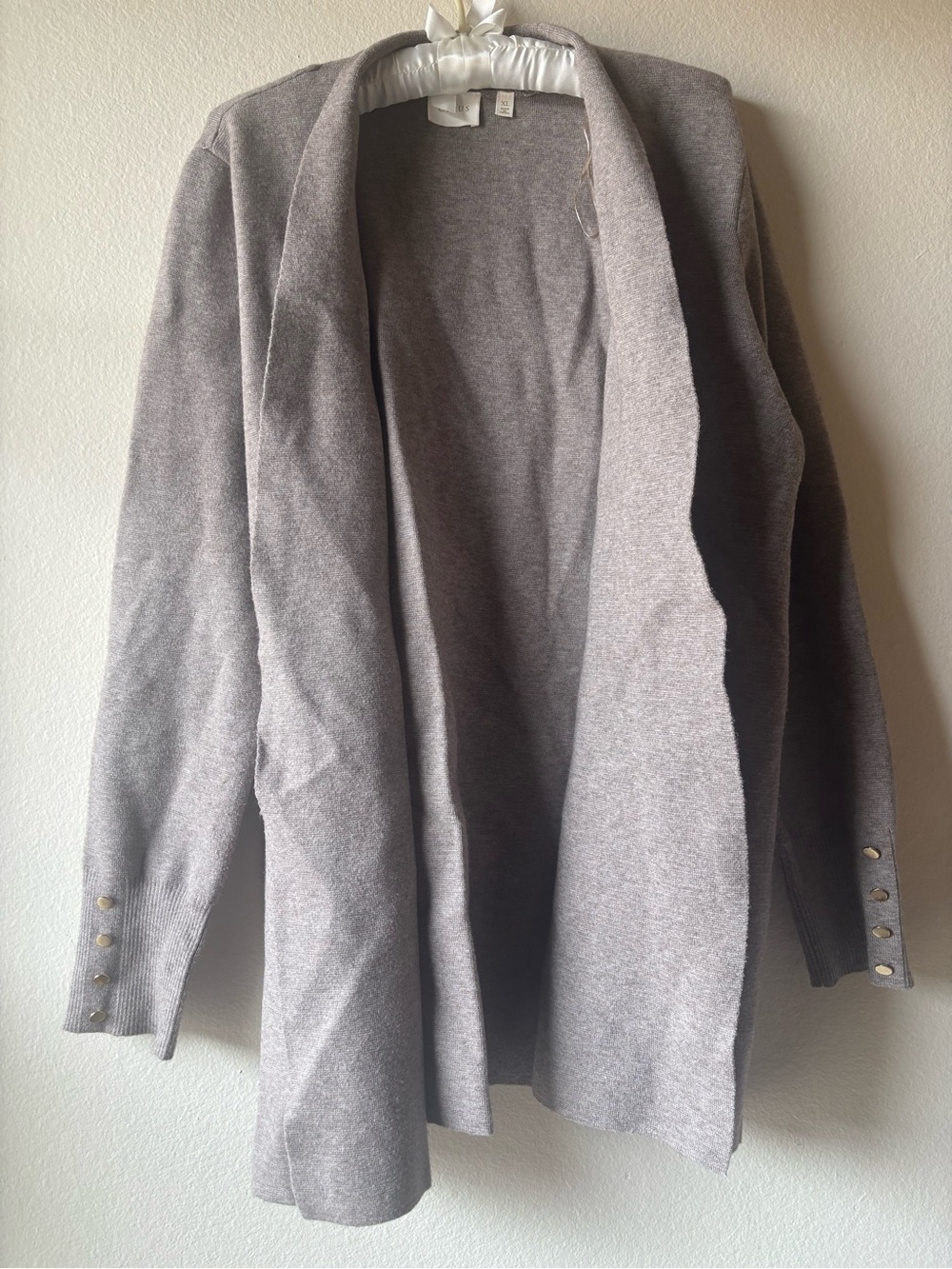 Cyrus Open-Front Cardigan Sweater